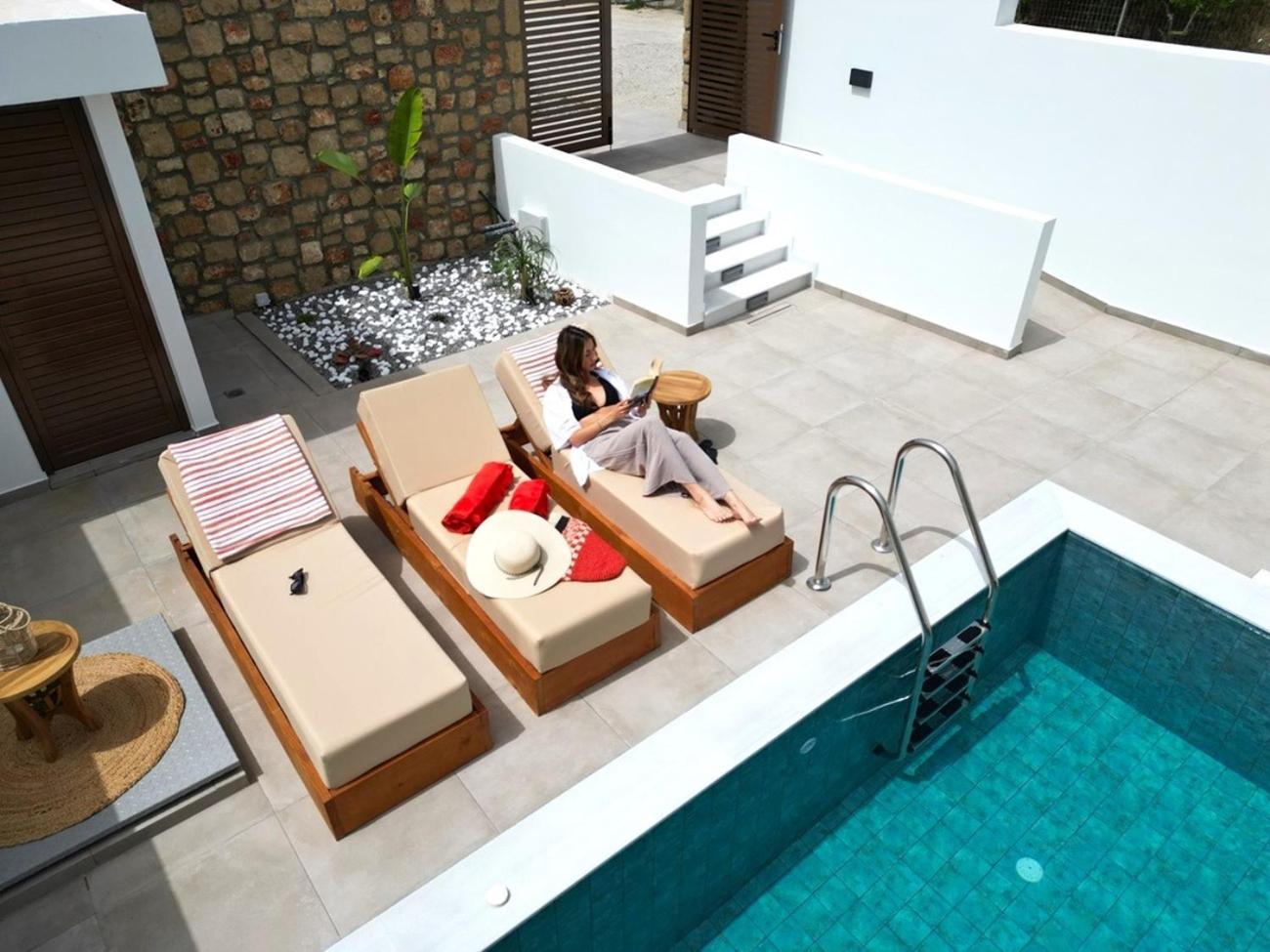 Valantina'S & Mannouel Lardos Luxury Villas Exterior foto
