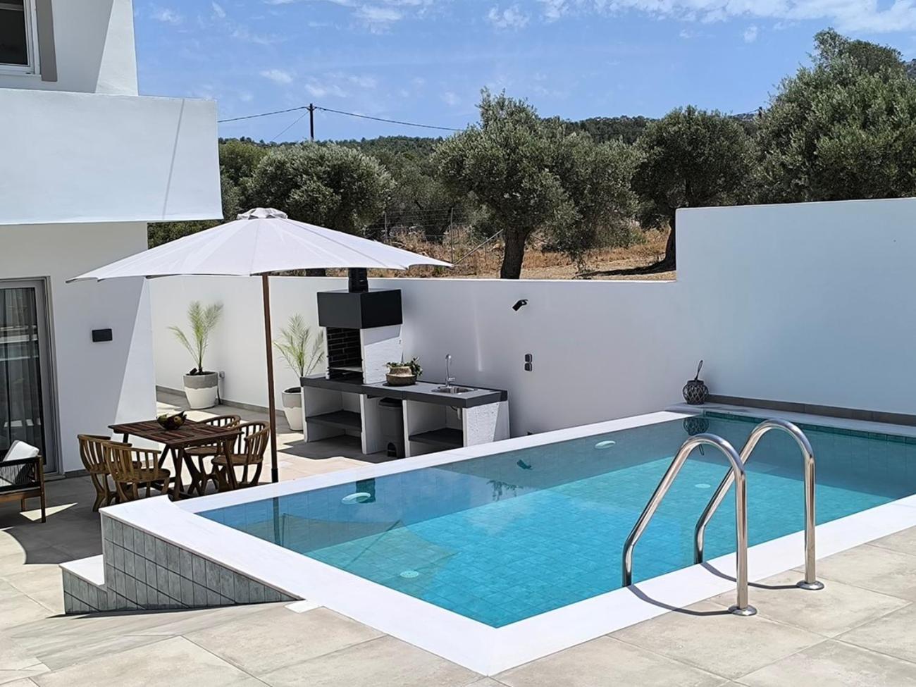 Valantina'S & Mannouel Lardos Luxury Villas Exterior foto